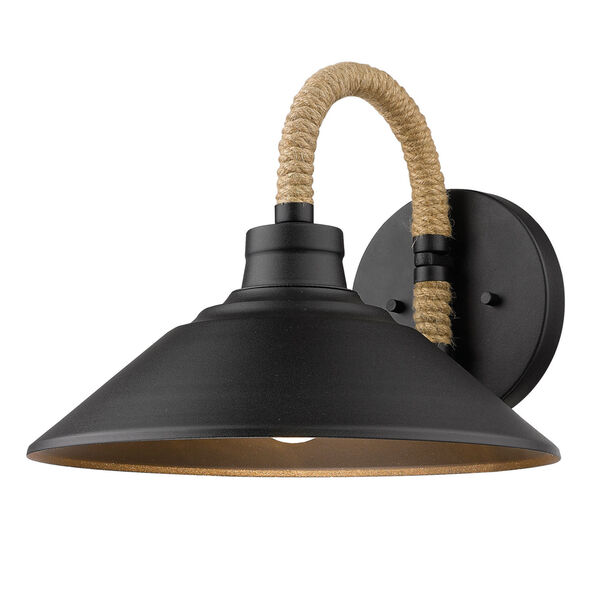 Journey Natural Black One-Light Wall Sconce, image 1